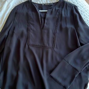 Zara Basics tunic style top